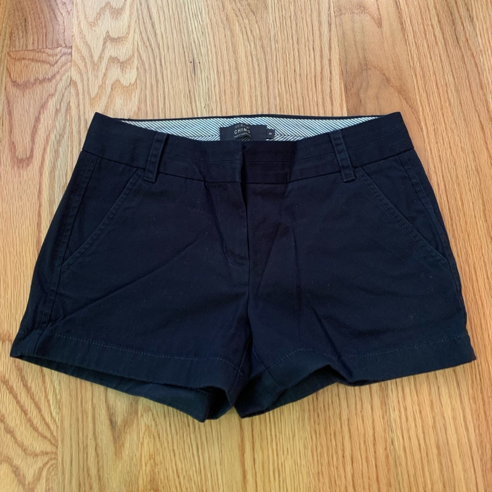 J. Crew Women’s 3” Chino Short Size 0 in Black